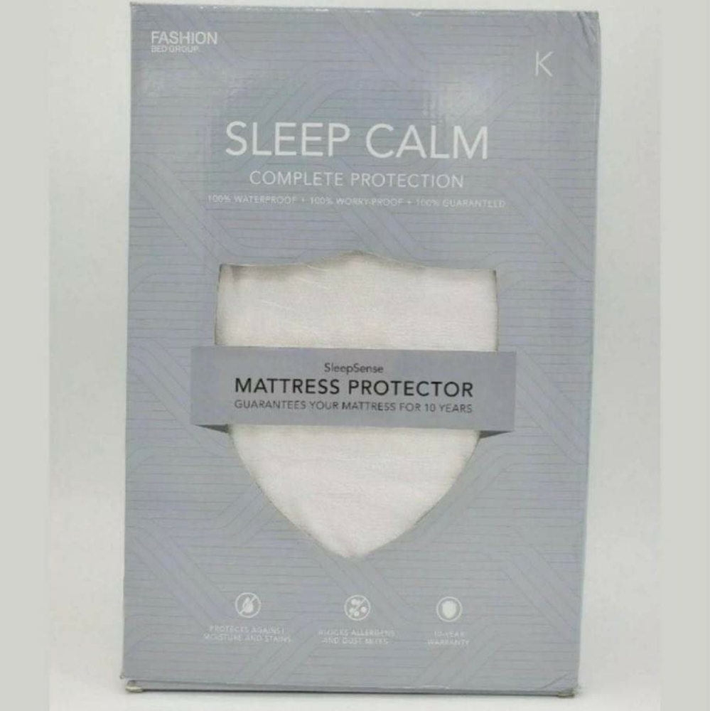 NIB Sleep Calm KING size mattress protector!